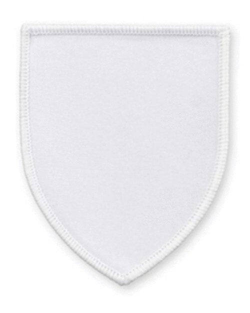 Ready Range RR05 shield Badge with overlocked edge Great for print or embroidery (25 PACK) - COOZO