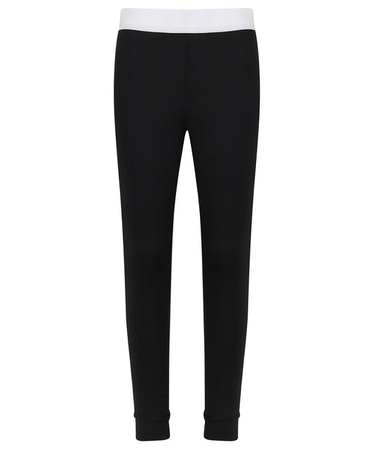Skinnifit Minni SM426 Kids fashion leggings Soft elastic jacquard waistband - COOZO