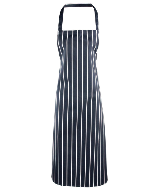 Premier PR110 Stripe bib apron - COOZO