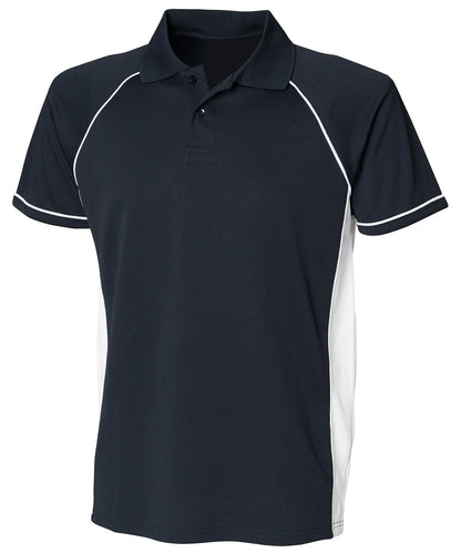 Finden and Hales LV310 Performance Panel Polo Shirt - COOZO