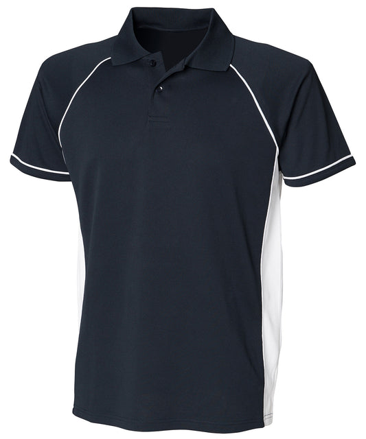 Finden and Hales LV310 Performance Panel Polo Shirt - COOZO