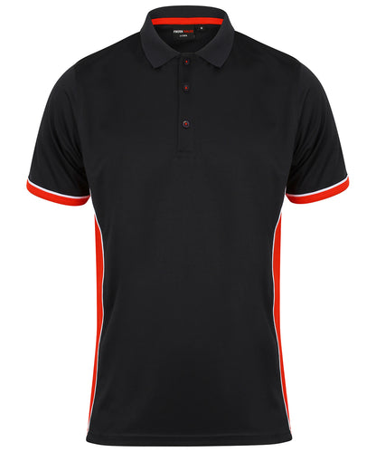 Finden and Hales LV355 Contrast Panel Polo Shirt - COOZO