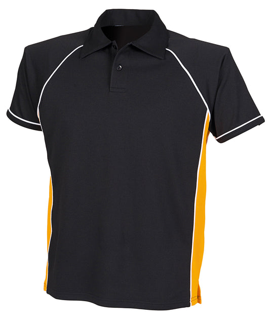 Finden and Hales LV370 Performance Piped Polo Shirt Other color - COOZO