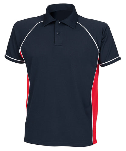 Finden and Hales LV370 Performance Piped Polo Shirt Main color - COOZO
