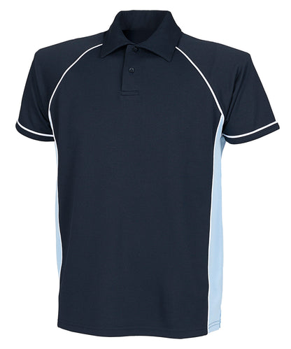 Finden and Hales LV370 Performance Piped Polo Shirt Main color - COOZO