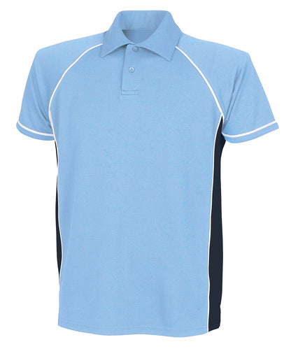 Finden and Hales LV370 Performance Piped Polo Shirt Main color - COOZO