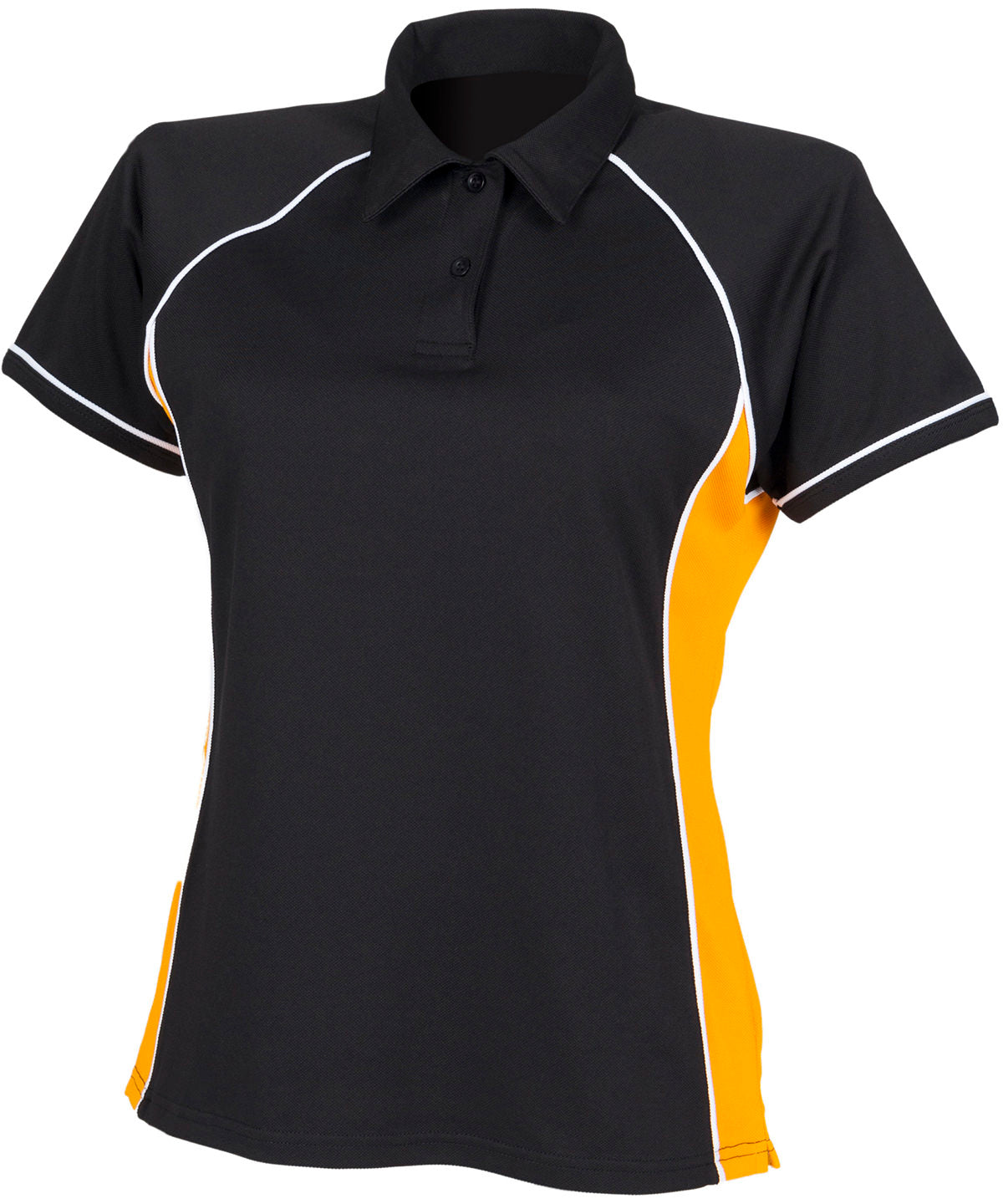 Finden and Hales LV371 Ladies Performance Piped Polo Shirt - COOZO