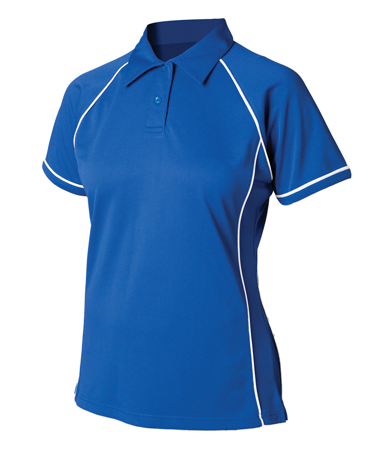 Finden and Hales LV371 Ladies Performance Piped Polo Shirt - COOZO