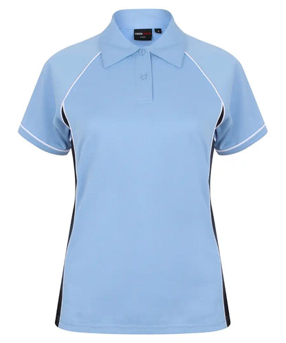 Finden and Hales LV371 Ladies Performance Piped Polo Shirt - COOZO