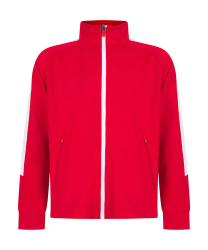 Finden and Hales LV873 Kids Knitted Tracksuit Top - COOZO