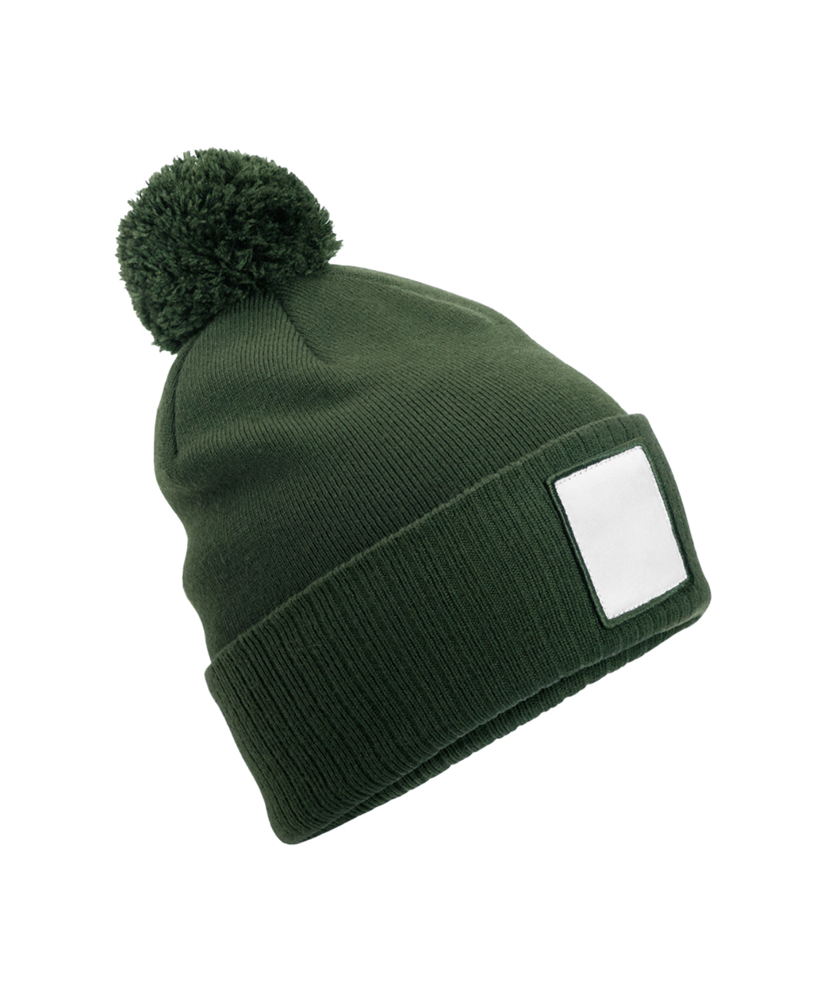 Beechfield B338R Appliqu patch pom beanie - COOZO
