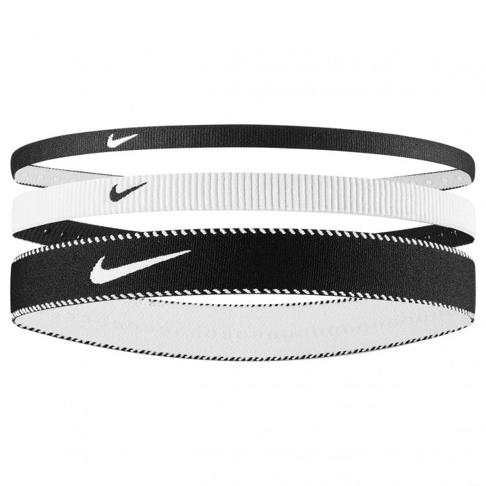 Nike NKNIKE24 FLEX CLASSIC MIXED WIDTH HAIRBAND 3PK - COOZO