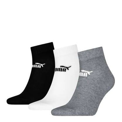 PUMA PUMA02 QUARTER 3 PAIR PACK SOCKS