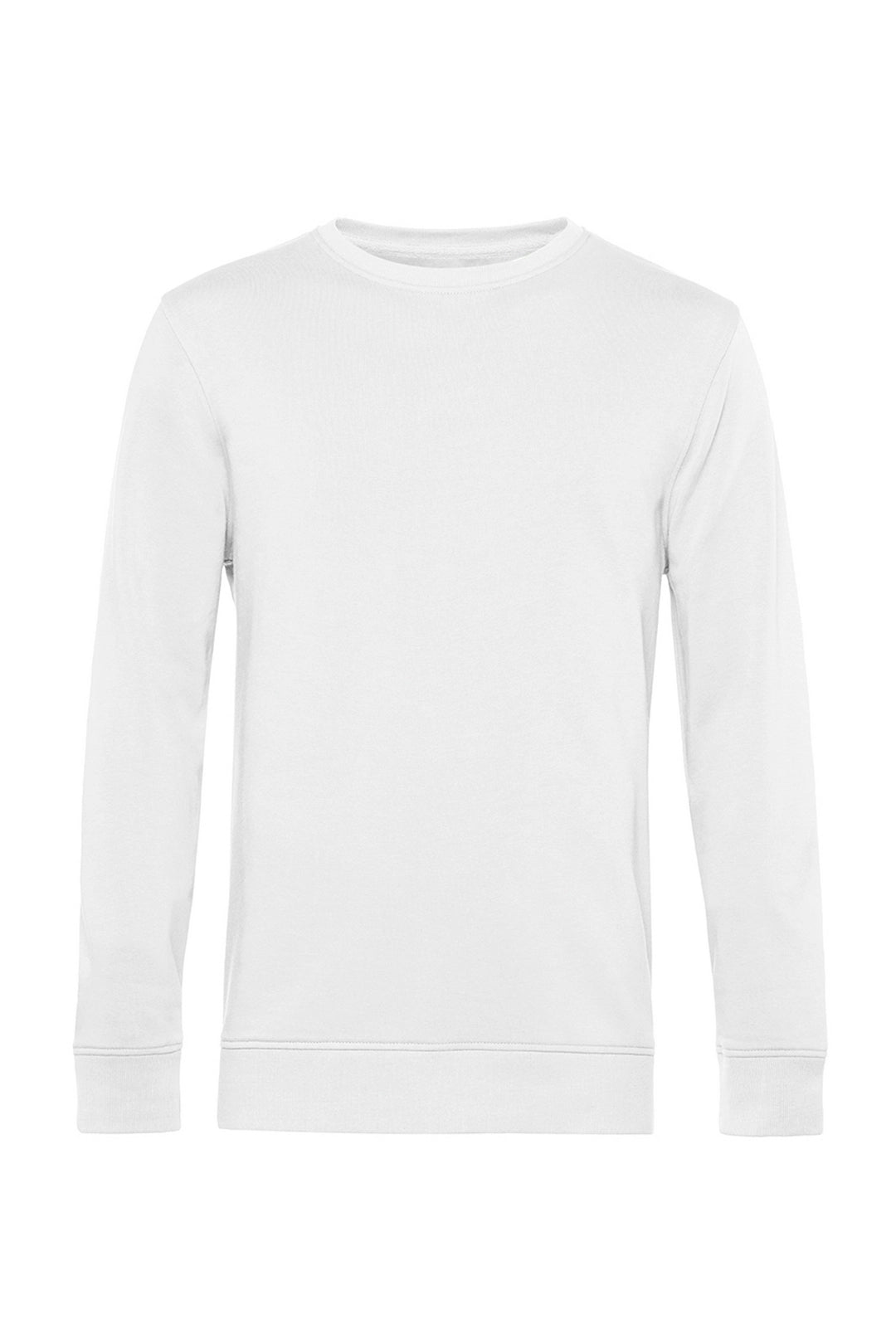 B&C WU31B Men's Organic Crew Neck Sweat Shirt Outlet
