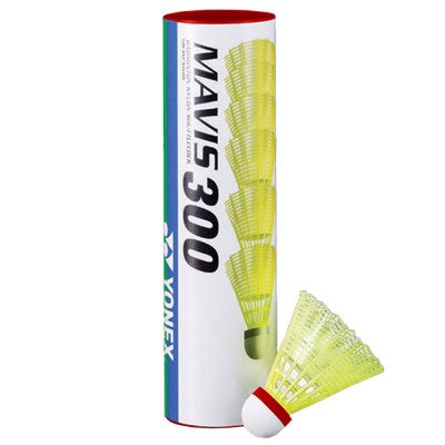 YONEX YNXM300YSF Mavis 300 Yellow Shuttles - Fast (Red)Speed