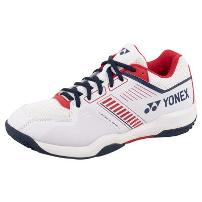 YONEX YNXSM24 2025 MENS SHOE STRIDER FLOW WHITE/RED SIZE 10
