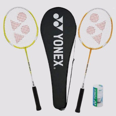 Yonex YNXYBS2P 2 Player Badminton Set (Incl 2 Rackets / 2 Shuttles )