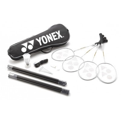 Yonex YNXYBS Badminton Set (Incl. 4 Rkts/Posts/Net Etc)