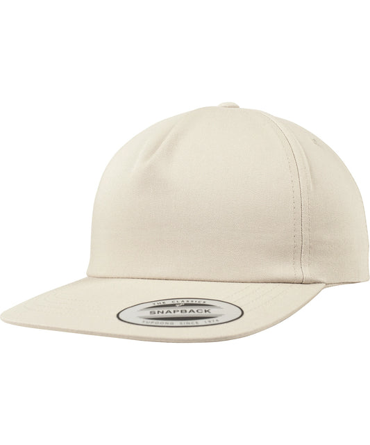 Flexfit YP047 Yupoong 6502 Unstructured 5-Panel Snapback - COOZO