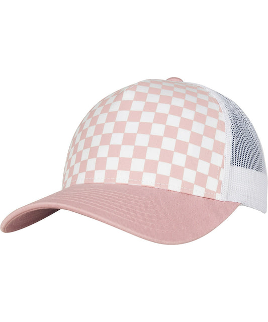 Flexfit YP124 Checkerboard retro trucker - COOZO