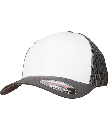 Flexfit YP126 mesh coloured front - COOZO