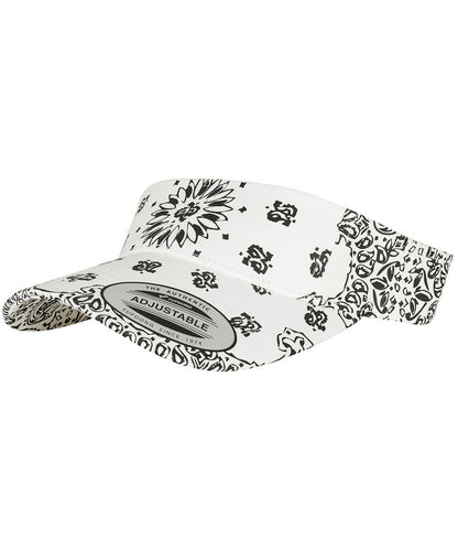 Flexfit YP143 Bandana print visor - COOZO