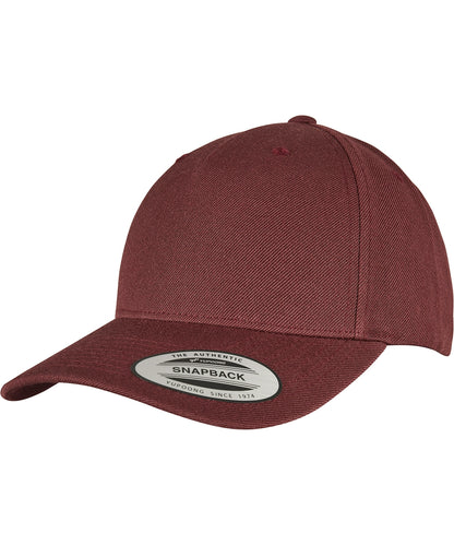 Flexfit YP158 classics 5-panel premium curved visor snapback cap (5789M) - COOZO