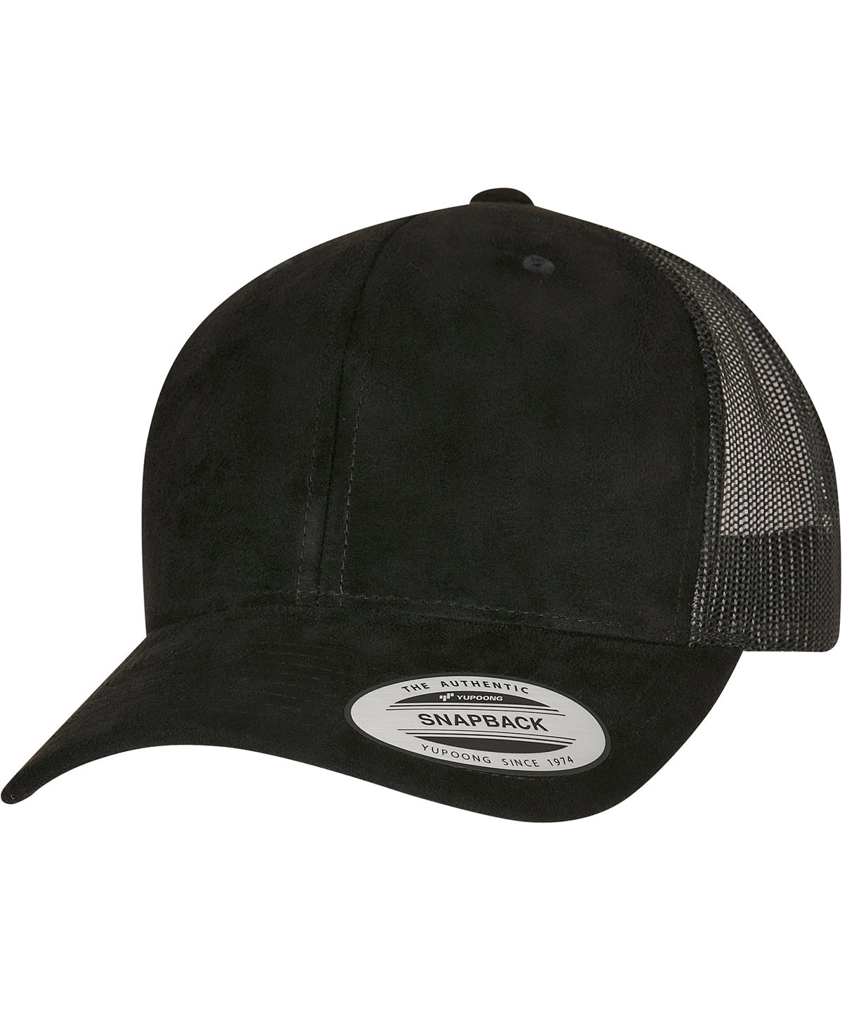 Flexfit YP236 Imitation suede leather trucker cap (6606SU) - COOZO