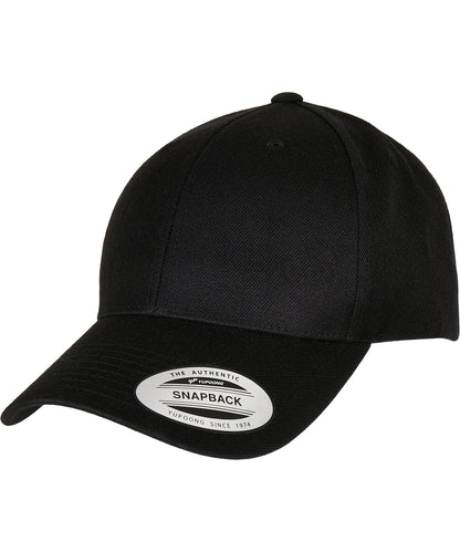 Flexfit YP240 Premium curved visor snapback cap (6789M) - COOZO