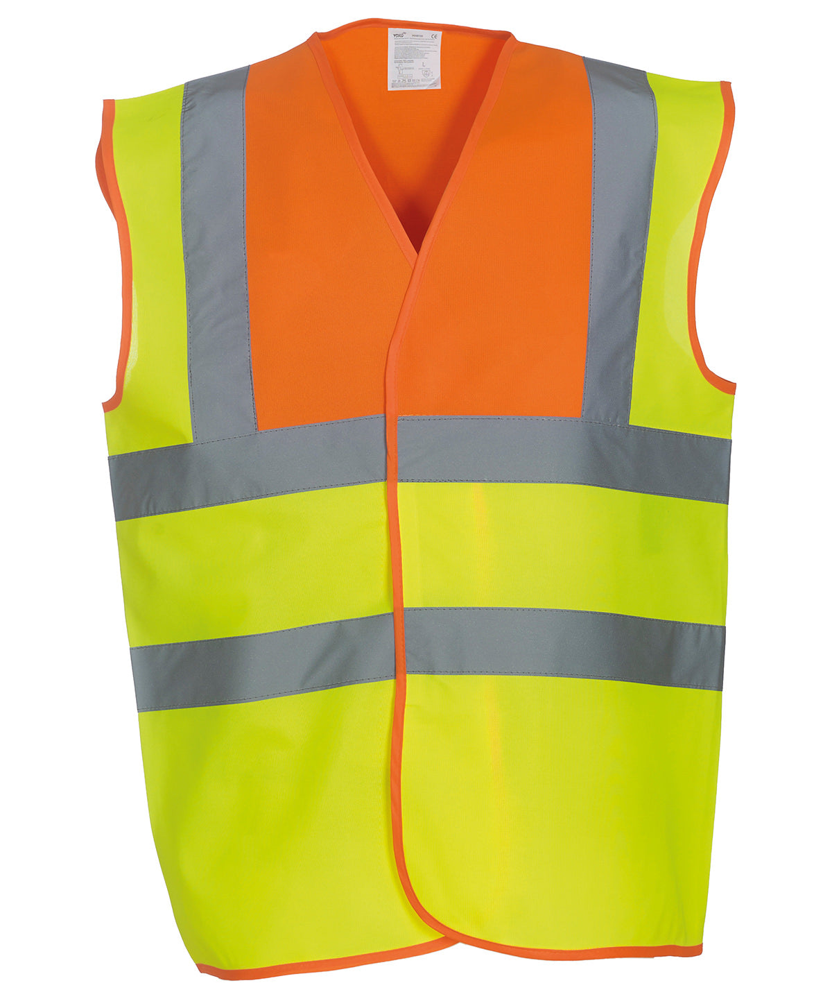 Yoko HVW100 Unisex Two Tone Class 1 Waistcoat/Work Safety Protective Gear Other color - COOZO