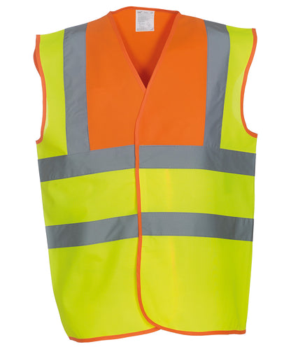 Yoko HVW100 Unisex Two Tone Class 1 Waistcoat/Work Safety Protective Gear Other color - COOZO