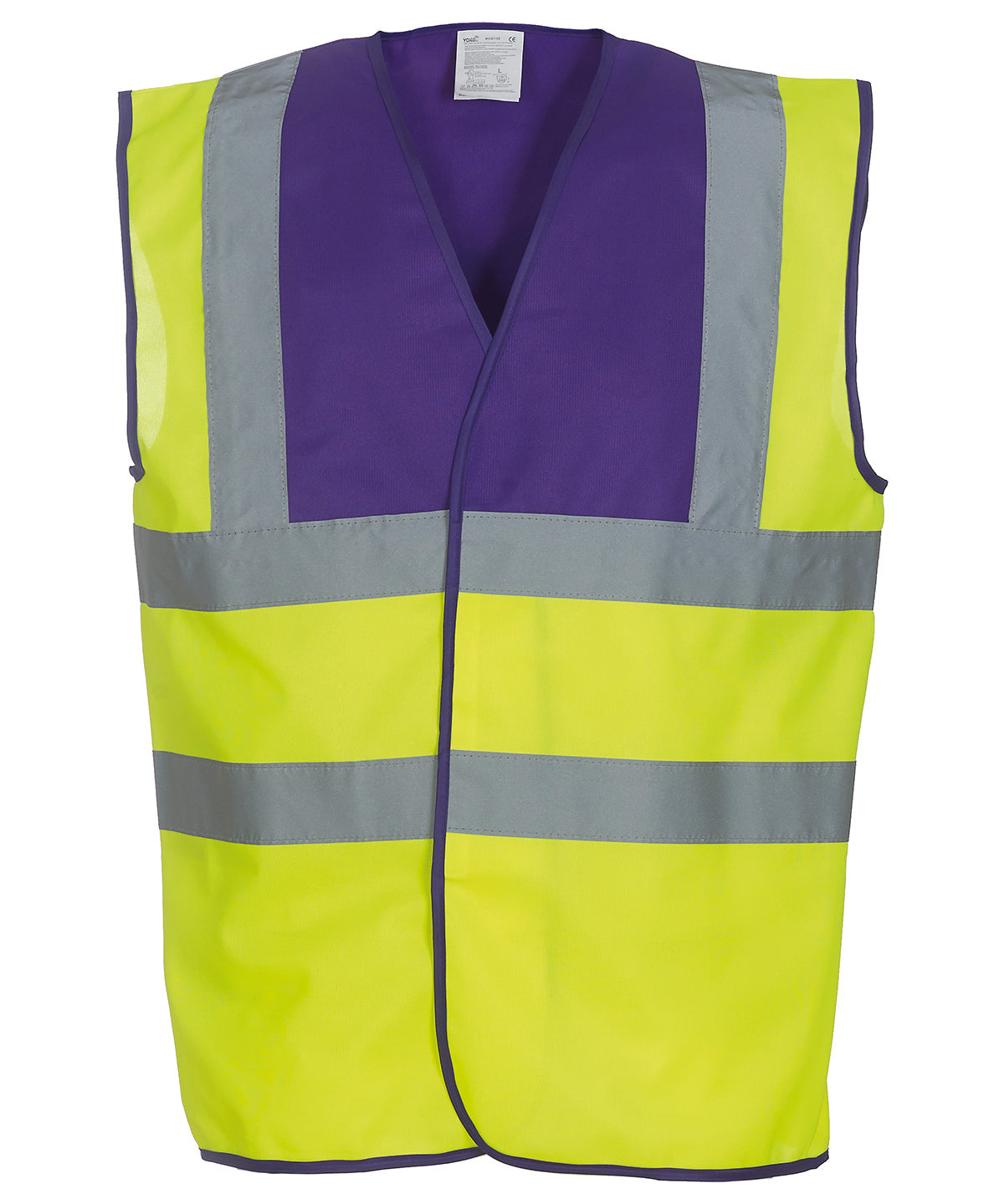 Yoko HVW100 Unisex Two Tone Class 1 Waistcoat/Work Safety Protective Gear Other color - COOZO