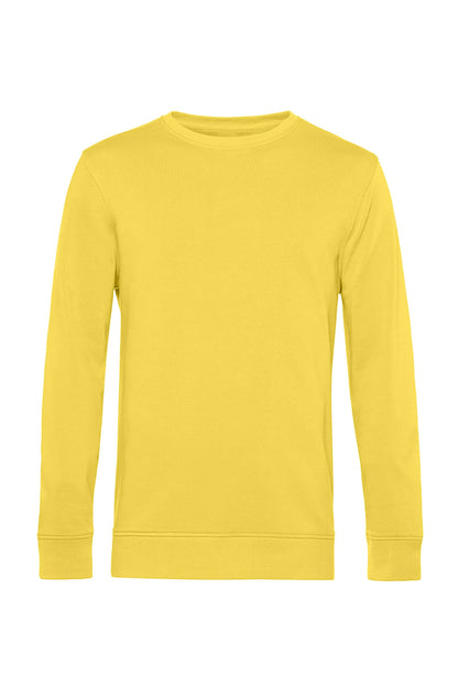 B&C WU31B Men's Organic Crew Neck Sweat Shirt Outlet