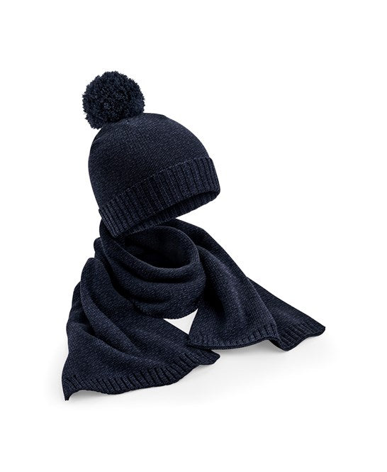 COOZO Knitted Beanie and Scarf Winter Accessory Gift Sets - COOZO