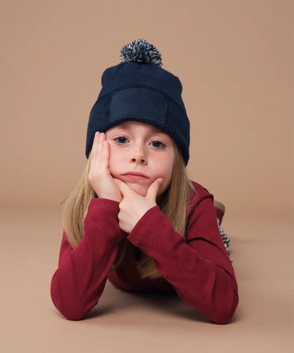 COOZO-Kids Snowstar Patch Beanie