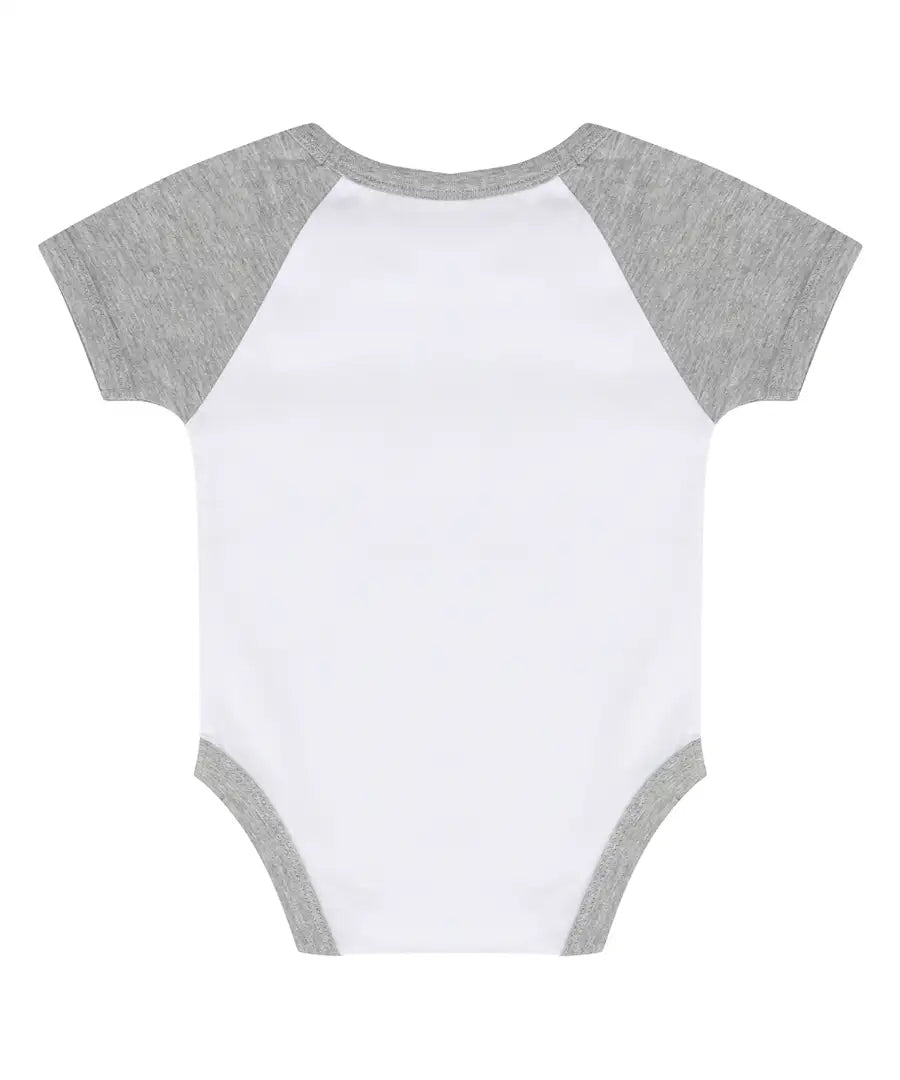 COOZO-Larkwood Essential Short Sleeve Baby Baseball Bodysuit (LW502)