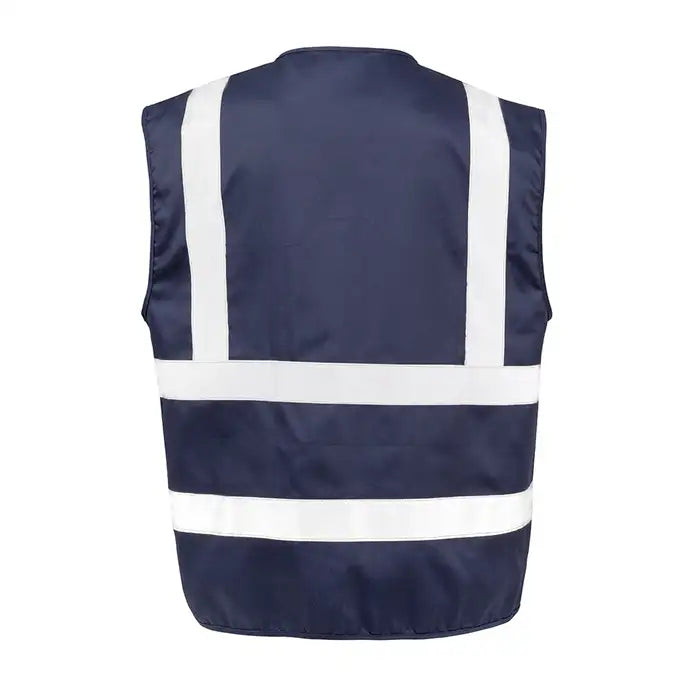 COOZO-Result Heavy duty polycotton security vest (R477X)