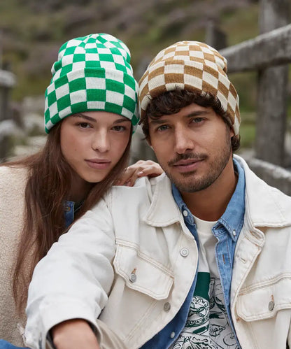 COOZO-Checkerboard Beanie