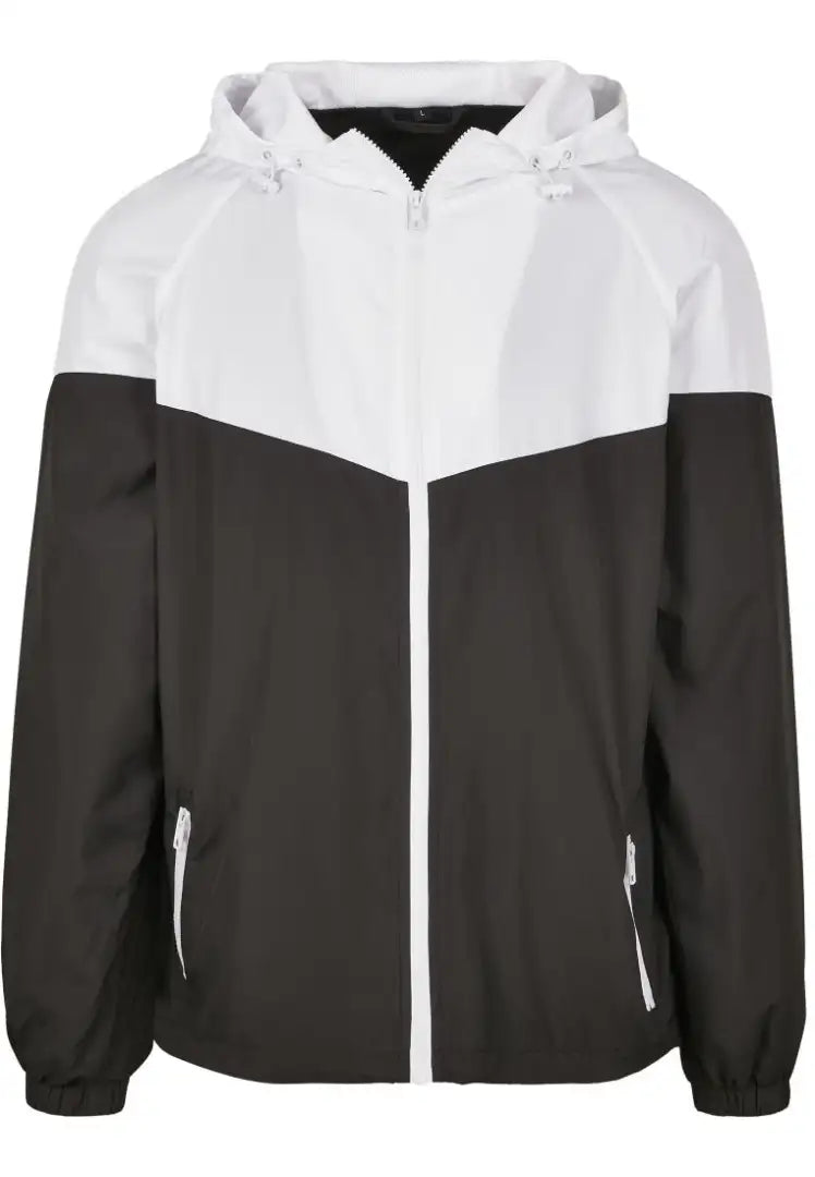 COOZO-Build your brand Two-tone tech windrunner jacket (BY129)