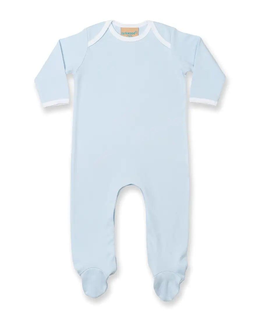COOZO-Larkwood Contrast Baby Sleepsuit (LW053)
