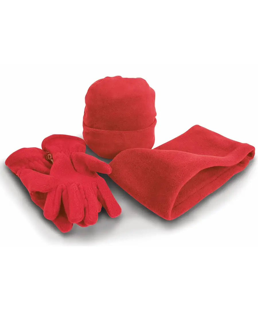 COOZO-Result Polartherm fleece accessory set (R40X)