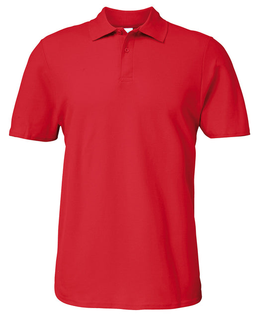Gildan 64800 Softstyle Ringspun Double Pique Cotton Polo Shirt Other Color - COOZO