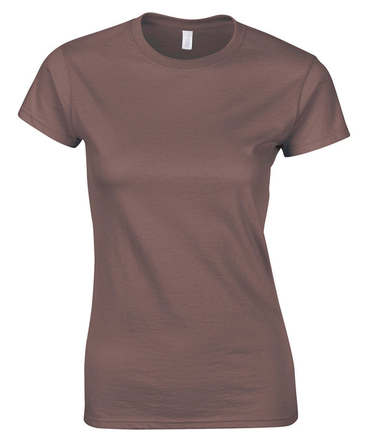 Gildan 64000L Ladies SoftStyle Fitted Ringspun T-Shirt Other Color - COOZO