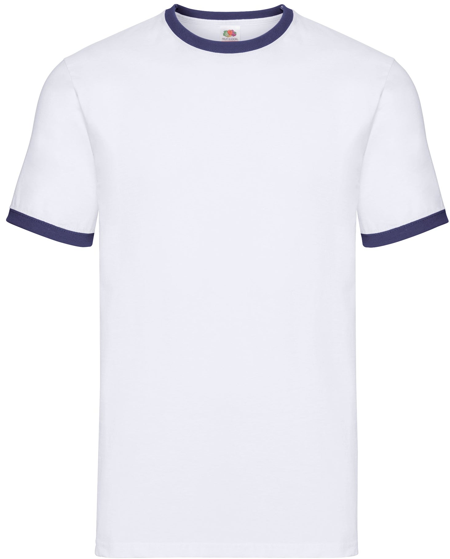 Fruit Of The Loom 61168 Adult Ringer Short Sleeve T-Shirt - COOZO