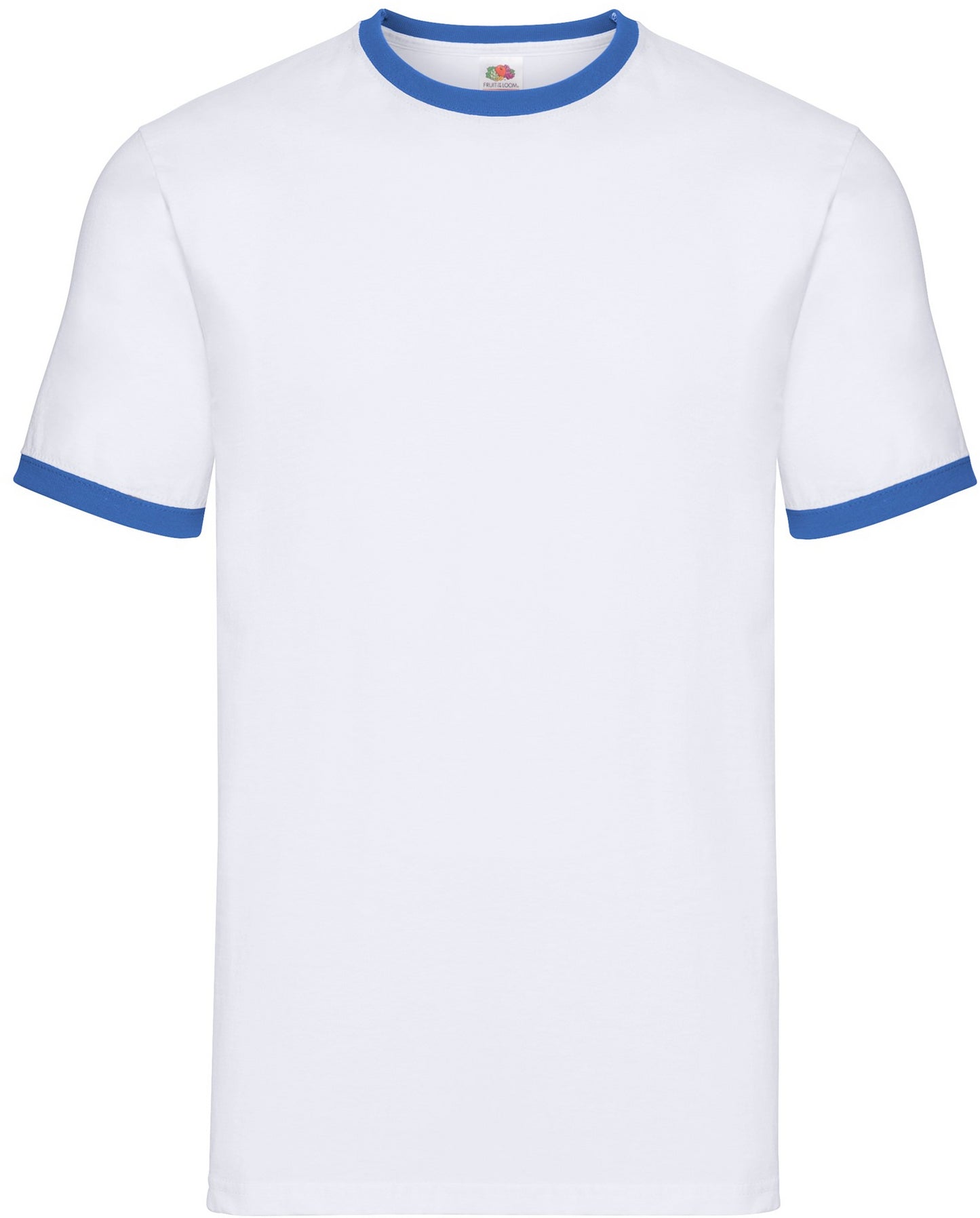 Fruit Of The Loom 61168 Adult Ringer Short Sleeve T-Shirt - COOZO