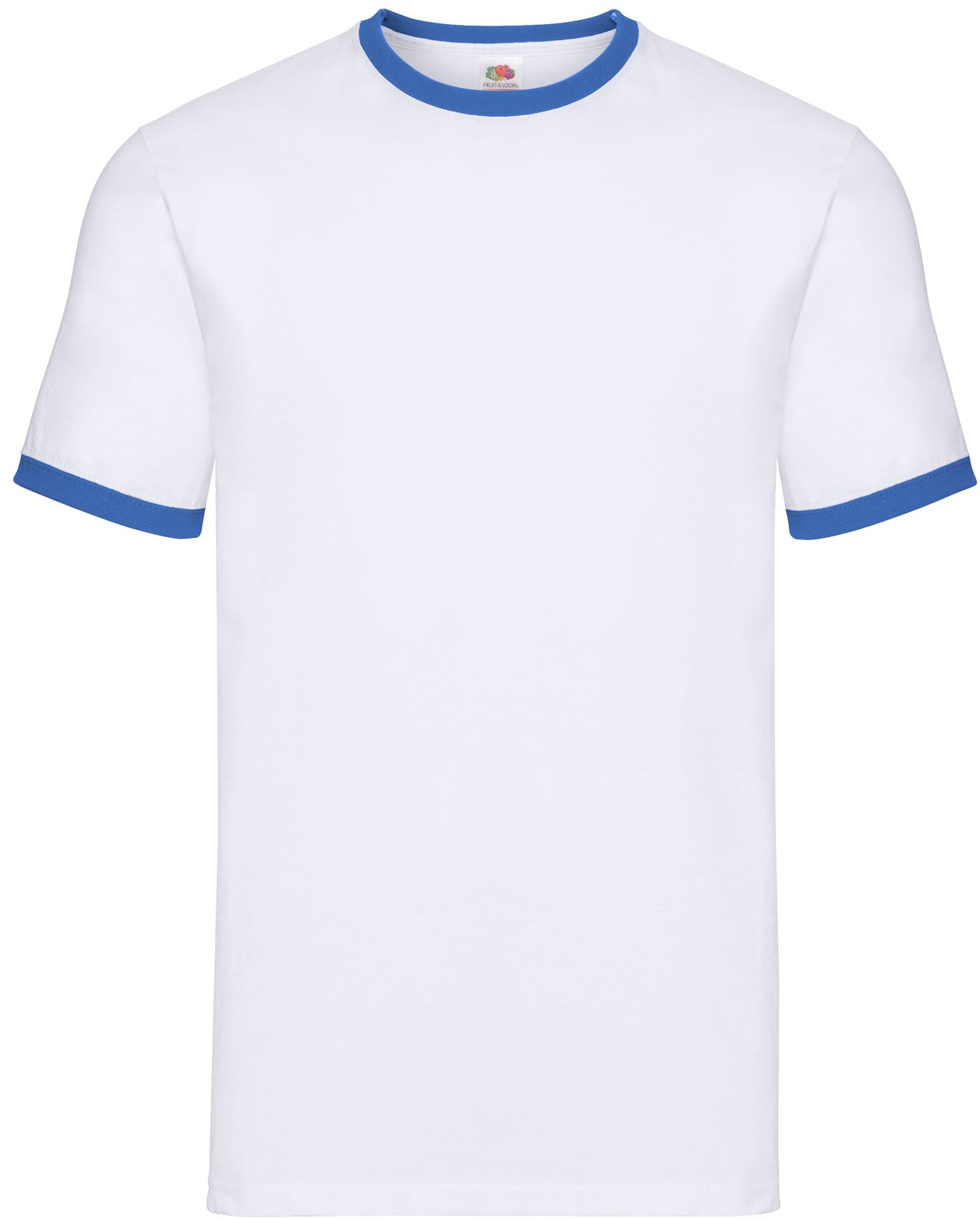 Fruit Of The Loom 61168 Adult Ringer Short Sleeve T-Shirt - COOZO