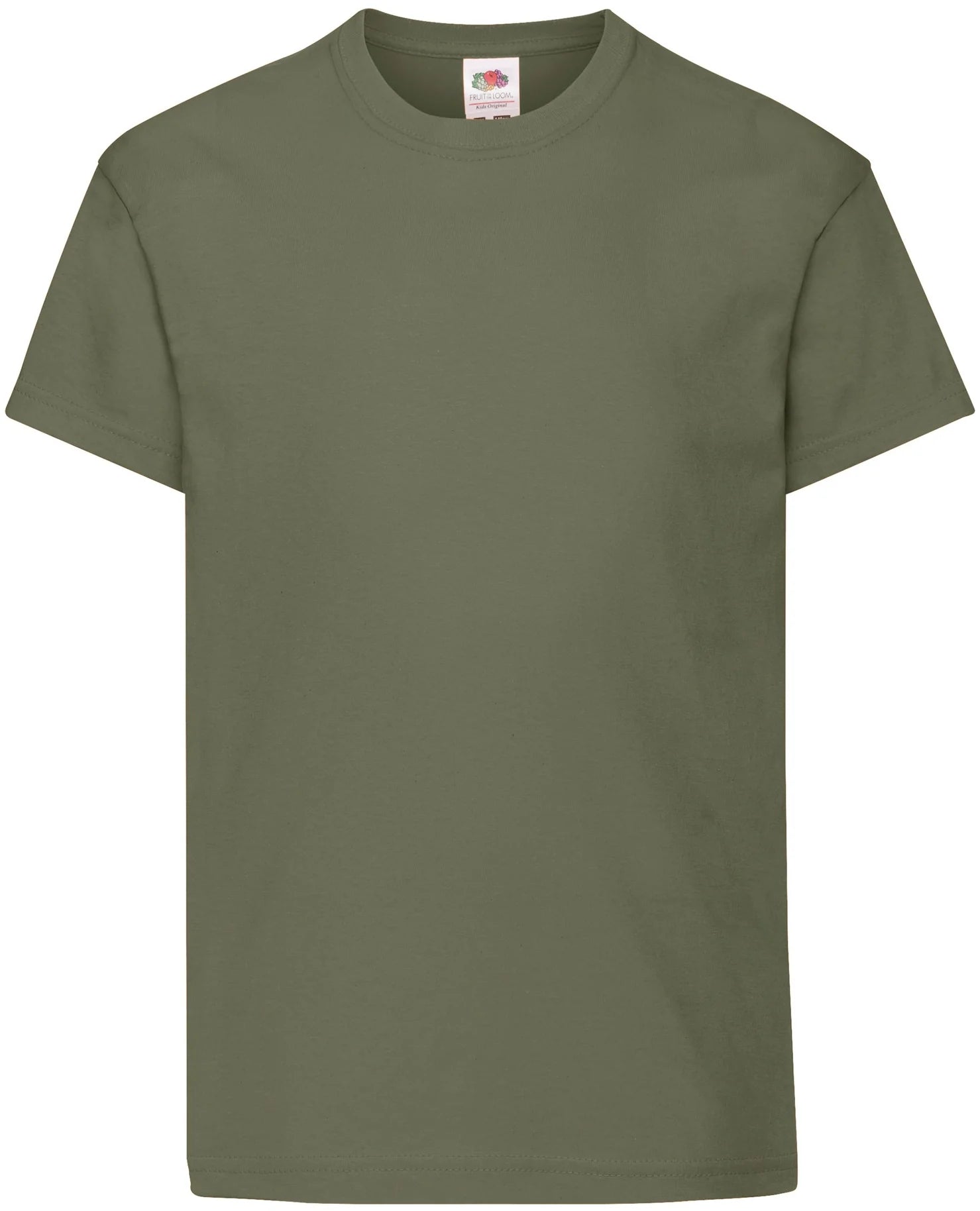 Fruit Of The Loom 61019 Kids Original Cotton Short Sleeve T-Shirt Other Color - COOZO