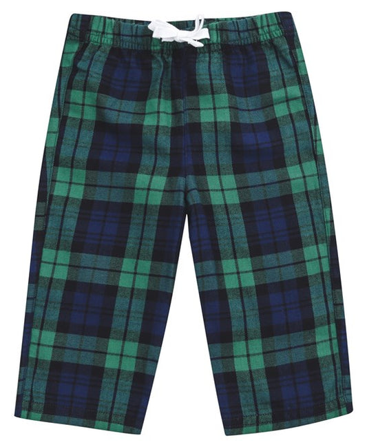 TARTAN LOUNGE TROUSERS - COOZO