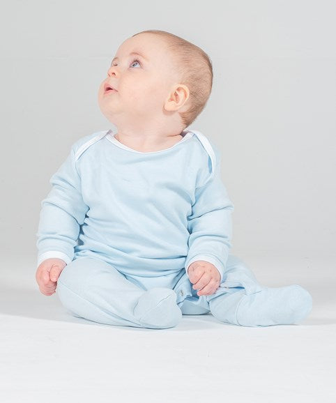 COOZO-Larkwood Contrast Baby Sleepsuit (LW053)