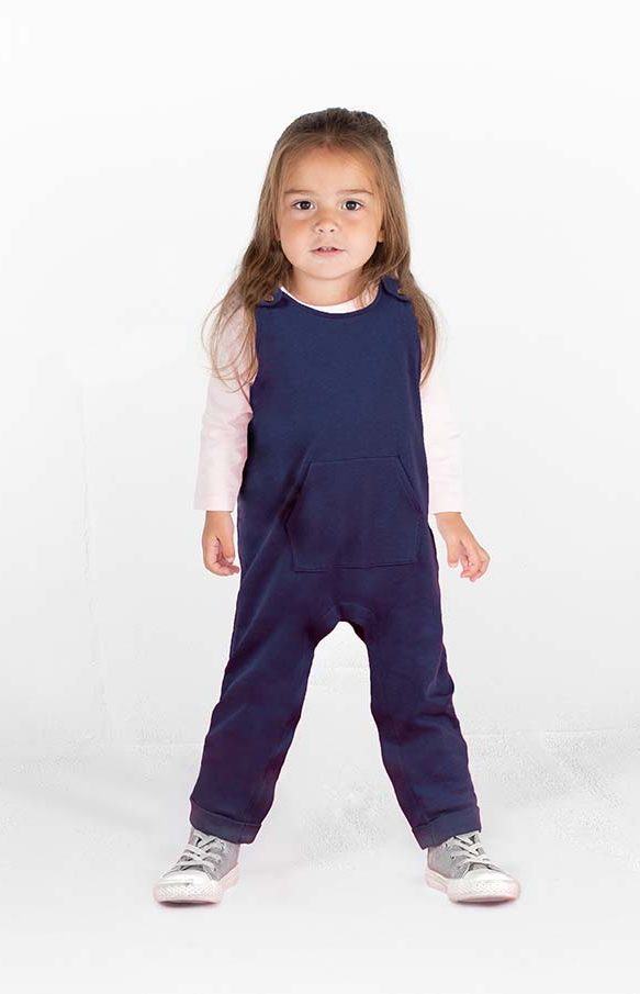 COOZO-Larkwood Baby/Toddler Organic Cotton Dungarees (LW651)